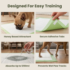 Pogi's Dog Training Pads, leak-proof puppy pee pads