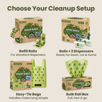 Pogi's Dog Poop Bag Dispenser, clips to any leash