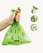 Pogi's Compostable Dog Poop Bags, certified compostable leak-proof bags